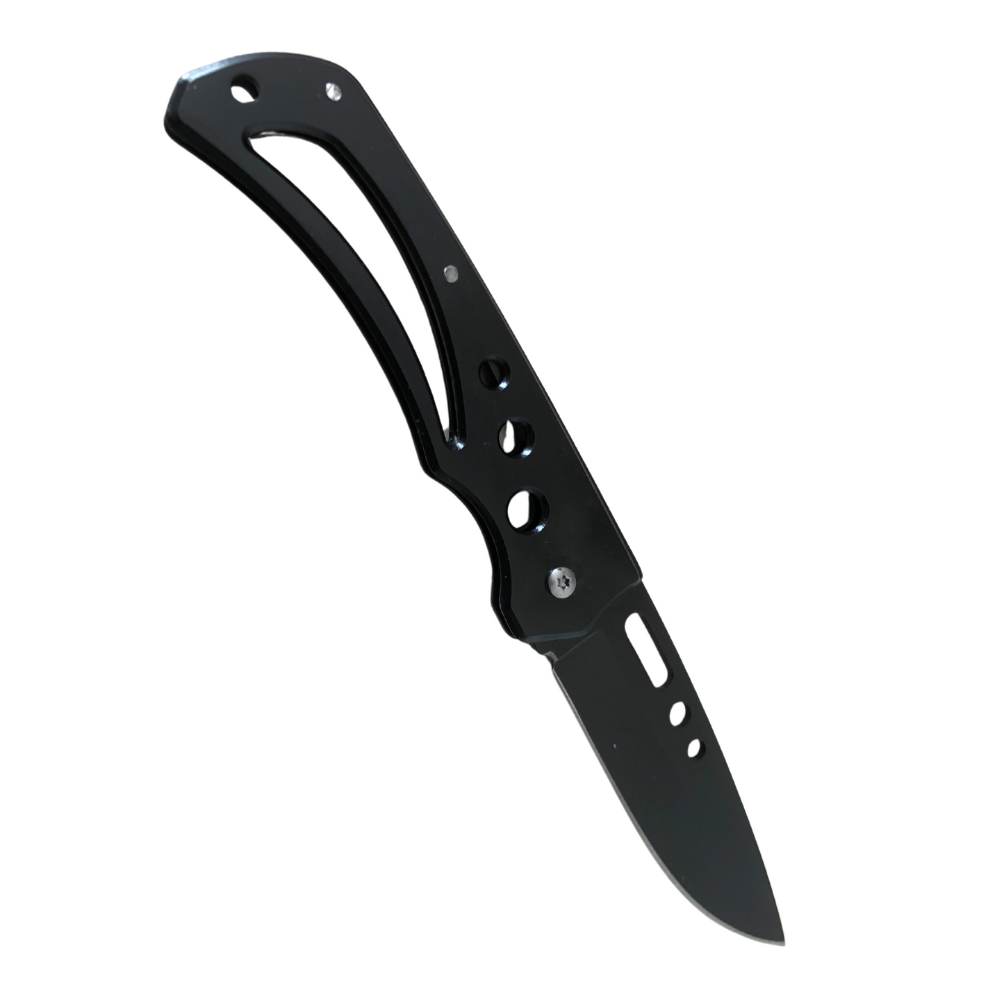 Strange Fruit - Stainless Steel Matte Black Pocket Knife