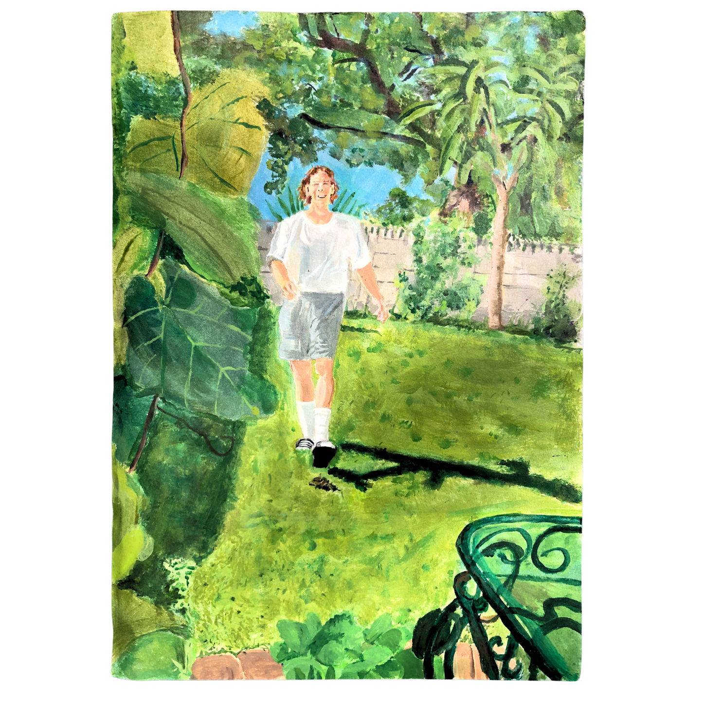 Moments Before Disaster (Acrylic Painting on Bristol Paper) - Balthazar Erasmus- SOLD