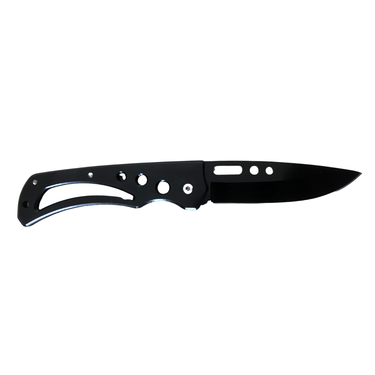 Strange Fruit - Stainless Steel Matte Black Pocket Knife