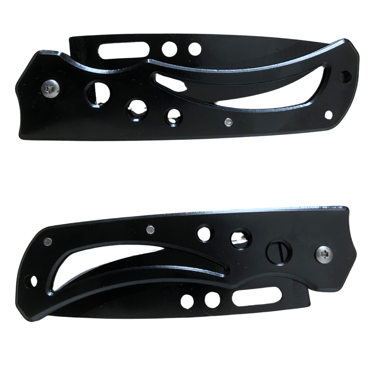 Strange Fruit - Stainless Steel Matte Black Pocket Knife