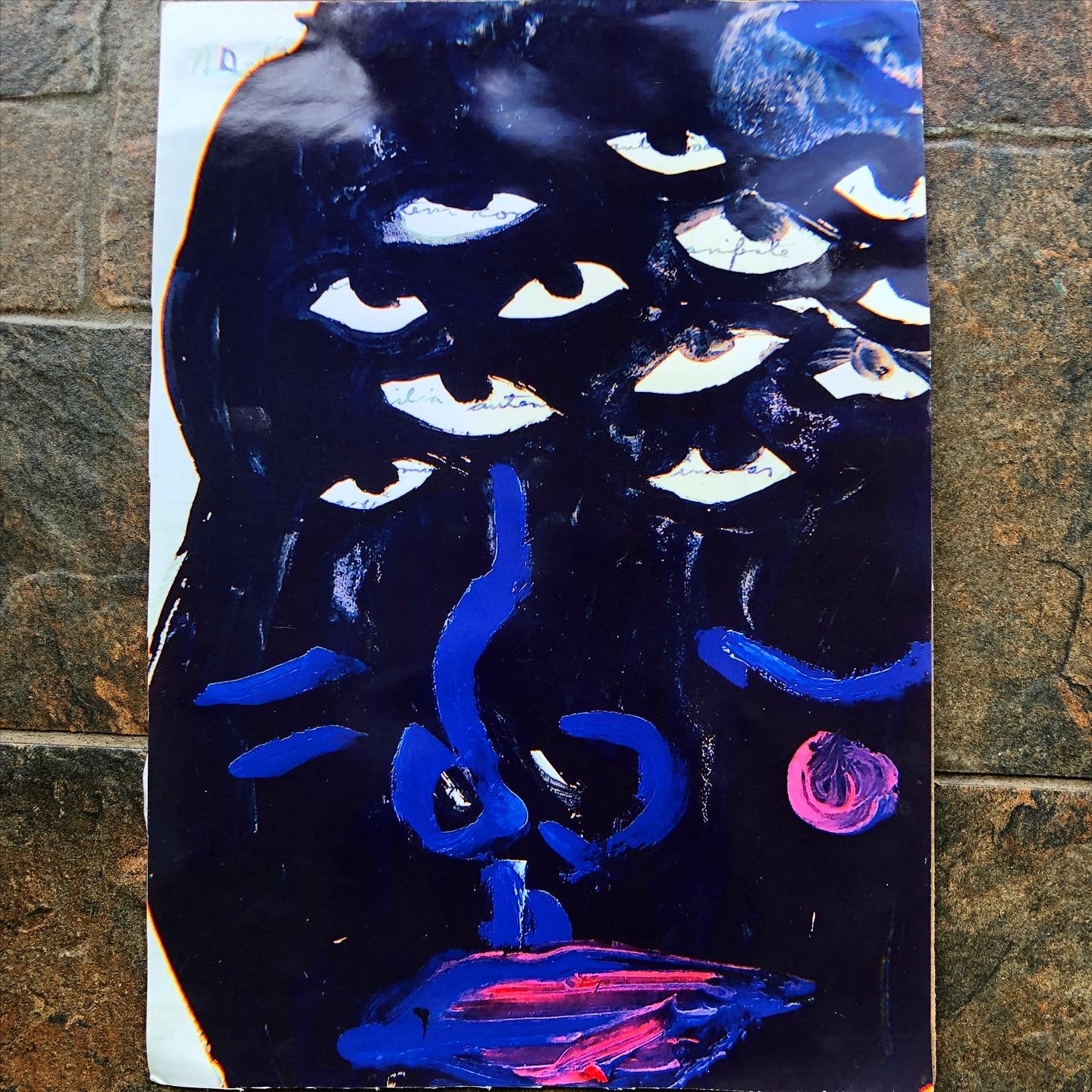 Dominick Pettersson - "Face 2" - Original Print - (A3- Satin Paper & Archival Matte )