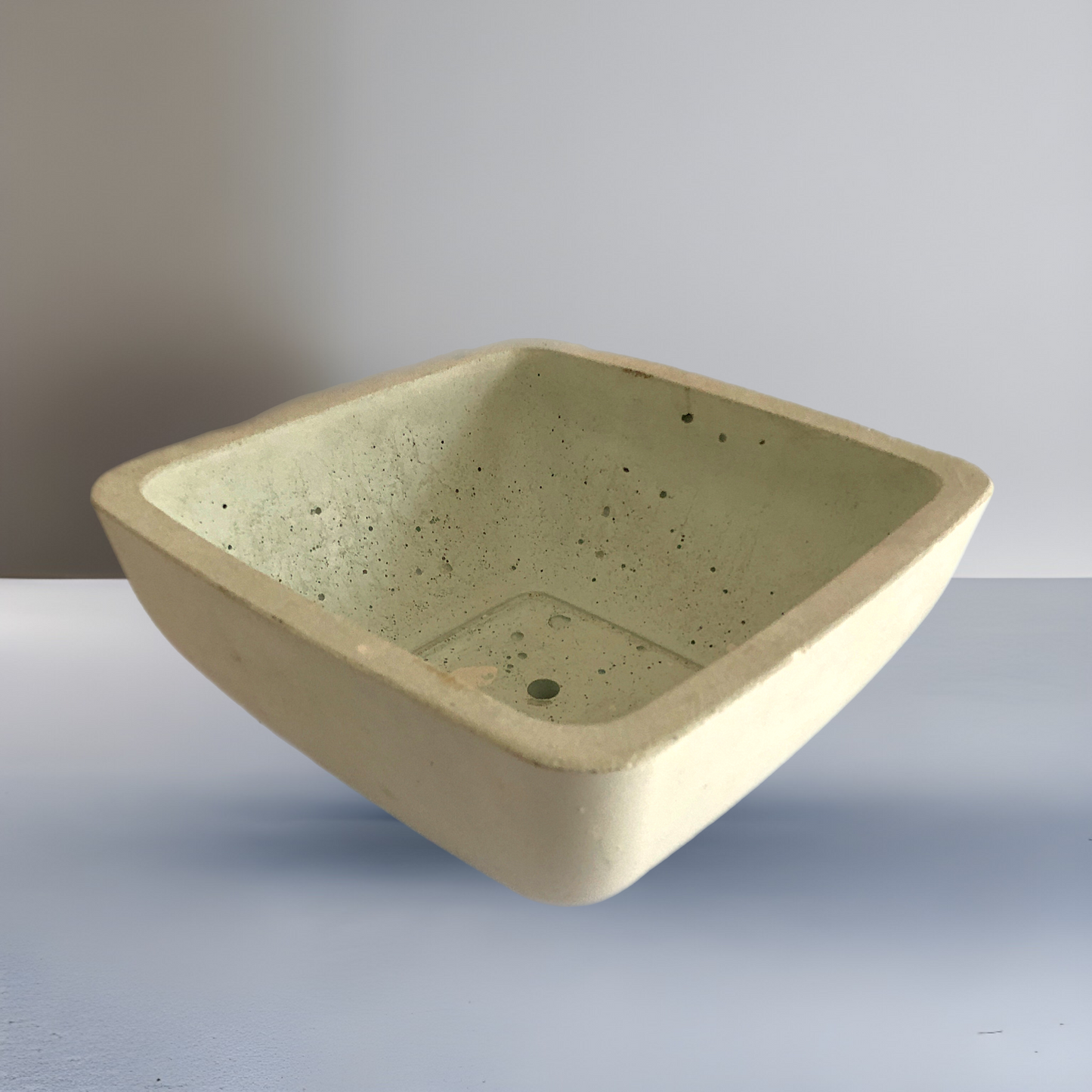 Square Concrete Planter Bowl - RL Stone Concrete Design