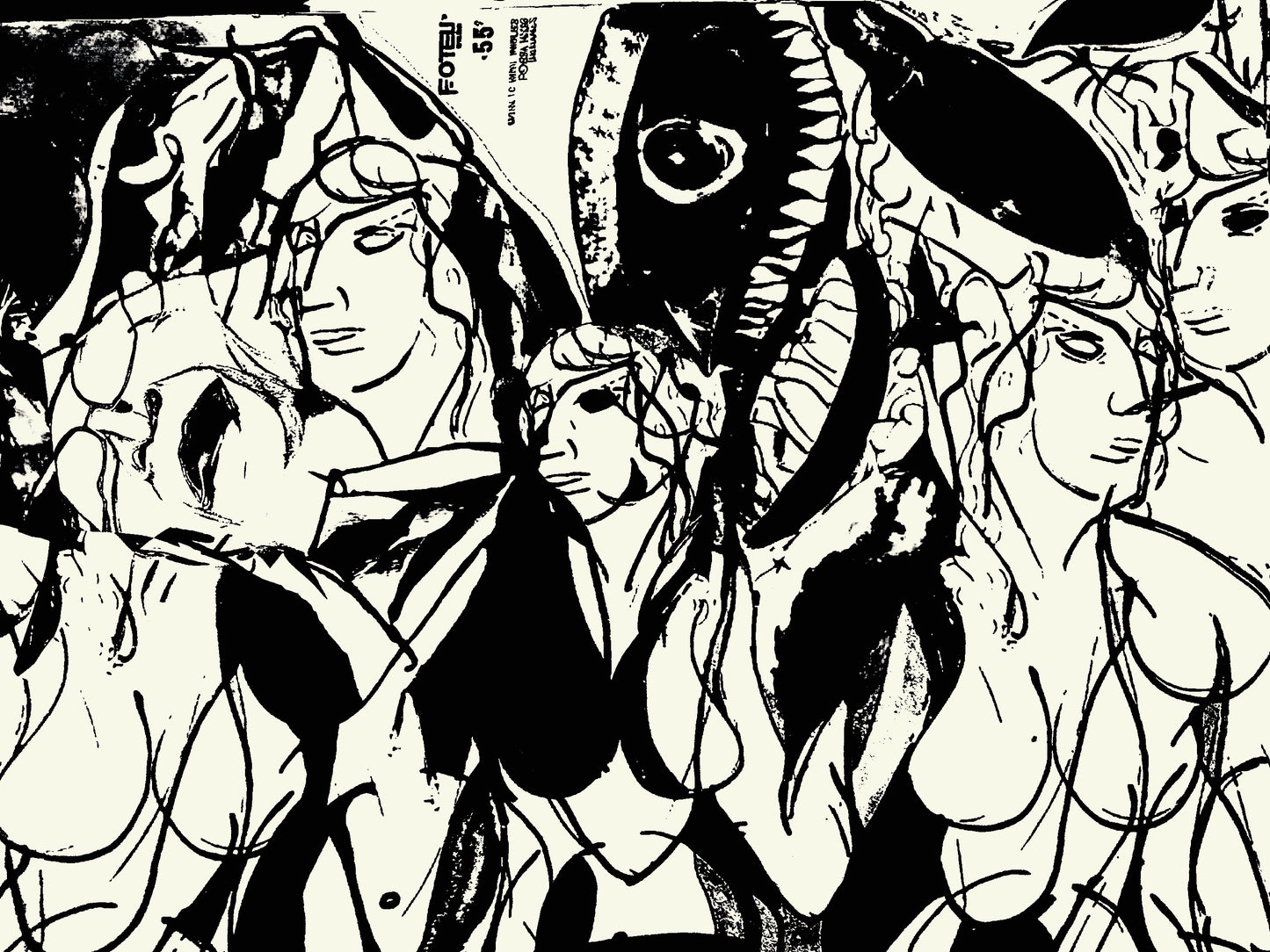Kelvin Ndonda - " A Woman Under The Influence" - Original Print - (A3 , Gloss & Archival Paper)