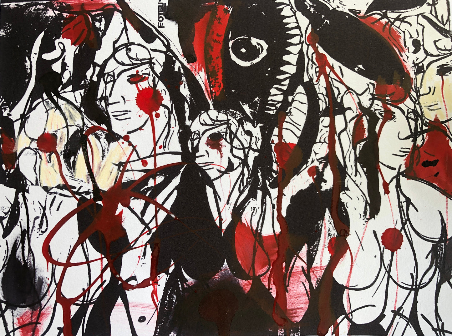 Kelvin Ndonda - " A Woman Under The Influence" - Original Print - (A3 , Gloss & Archival Paper)