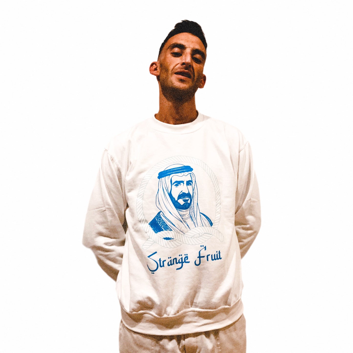 Strange Fruit - Arab Money - White Sweat Shirt - Unisex