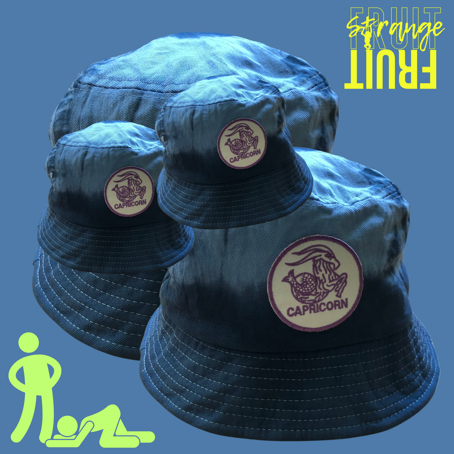 Strange Fruit - Tropic of Capricorn Bucket Hat - Tie Dye ( SALE )