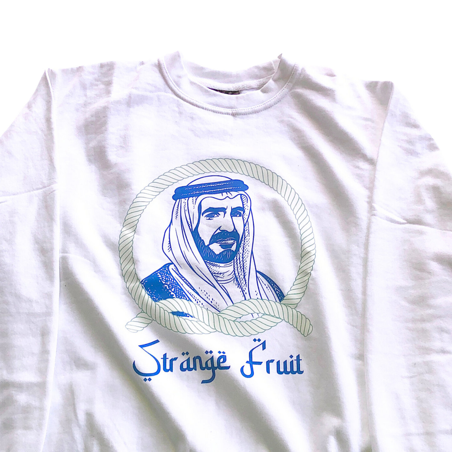 Strange Fruit - Arab Money - White Sweat Shirt - Unisex