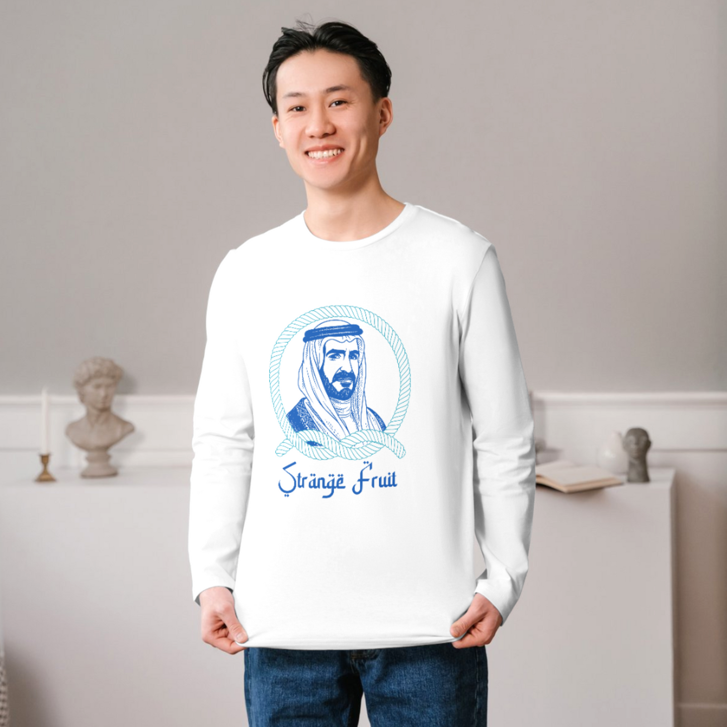 Strange Fruit - Arab Money - White Sweat Shirt - Unisex
