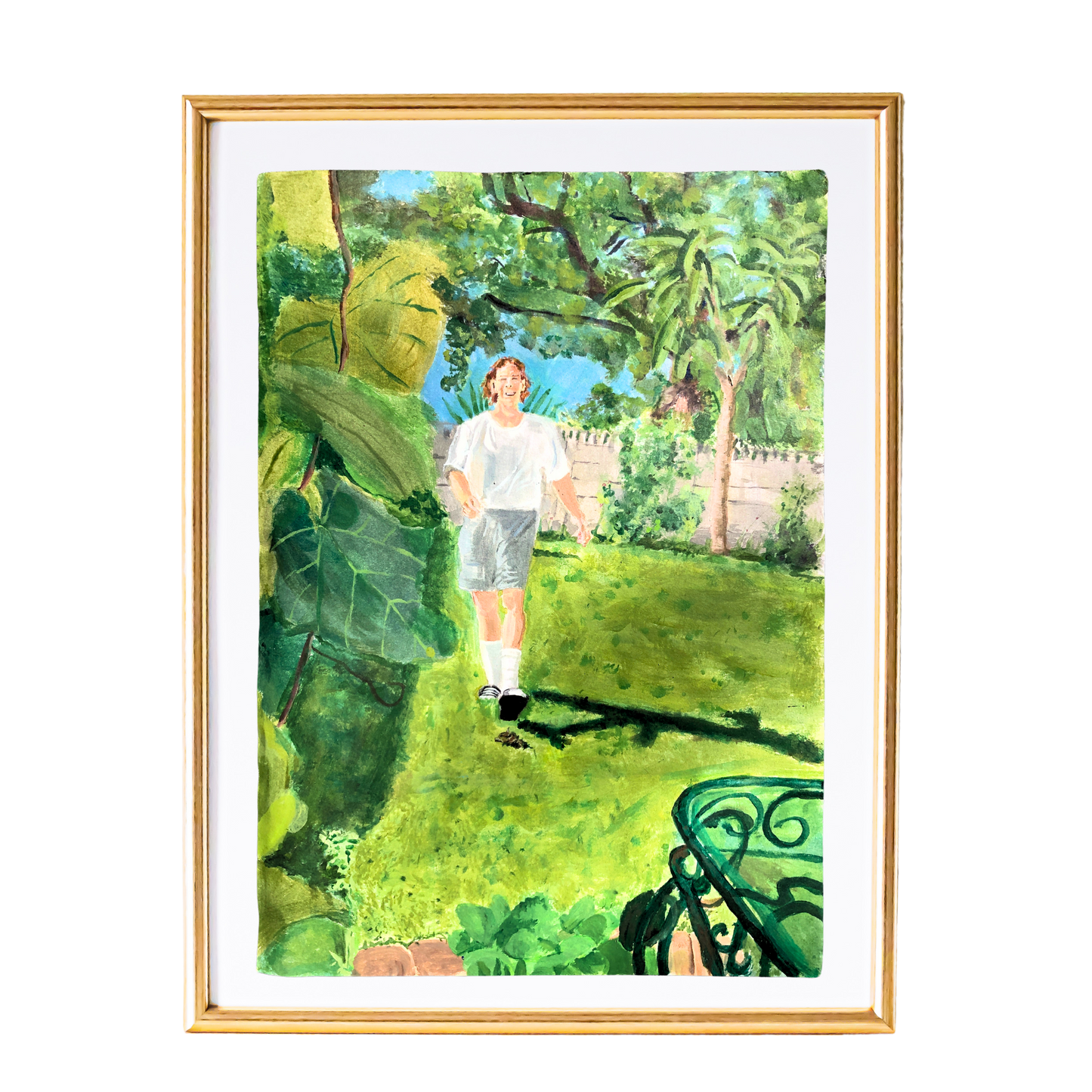 Moments Before Disaster (Acrylic Painting on Bristol Paper) - Balthazar Erasmus- SOLD