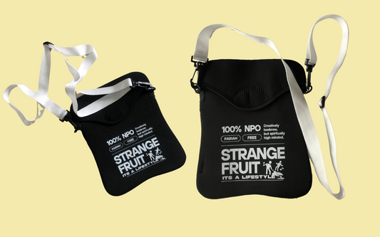 Strange Fruit - It's a Lifestyle -Black Neoprene Bag