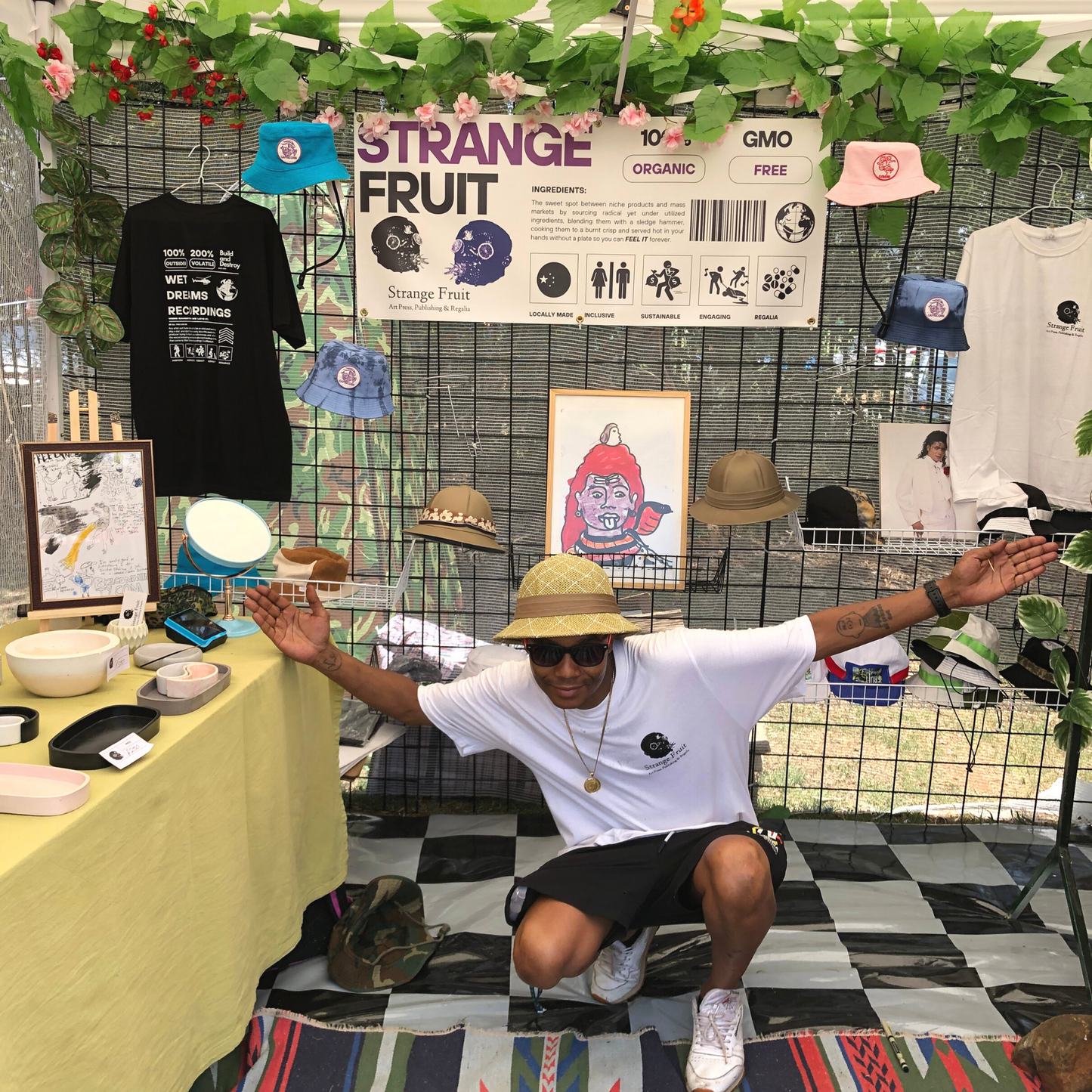 Strange Fruit -Safari Pith Hat - Strange Fruit