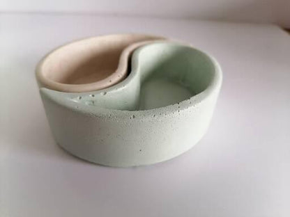 RL Stone Concrete Design - Multipurpose Yin Yang Conrete Bowls