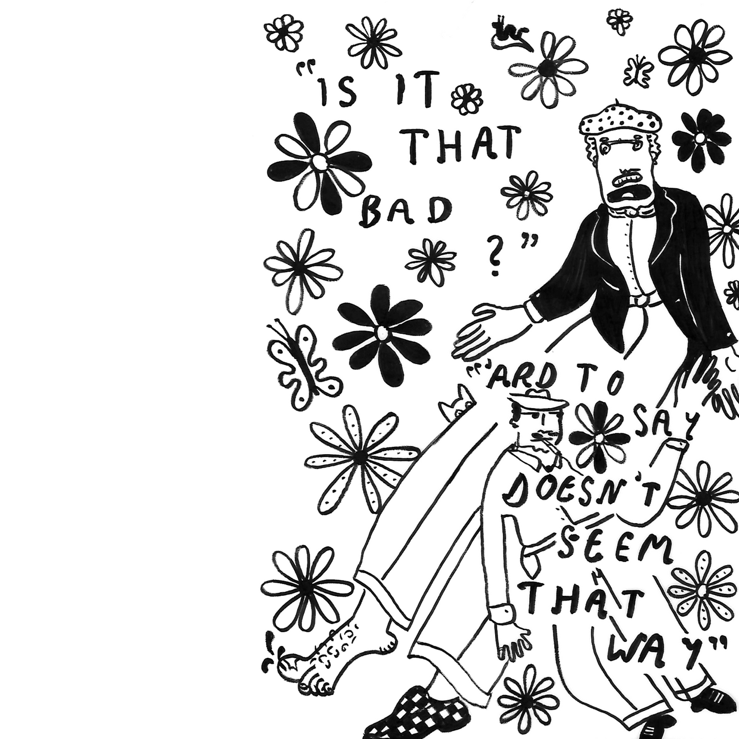 Dominick Pettersson & Montle Moorosi - Batho Ba Lorang Ha Ba Tsohe ( Graphic Novel / Zine )