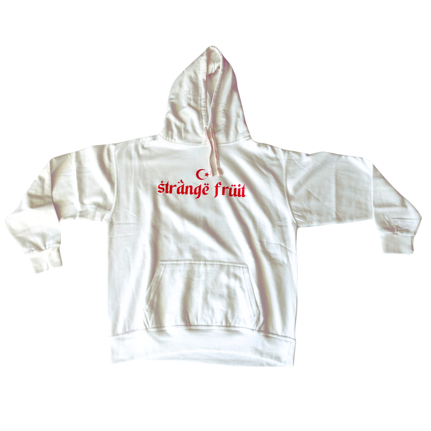 Strange Fruit "Nyaope" White Hoodie - Unisex