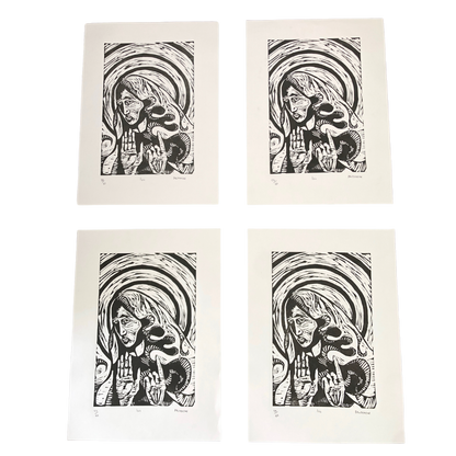 Isis - Balthazar Erasmus (Limited Edition, Original Lino Cut Prints)
