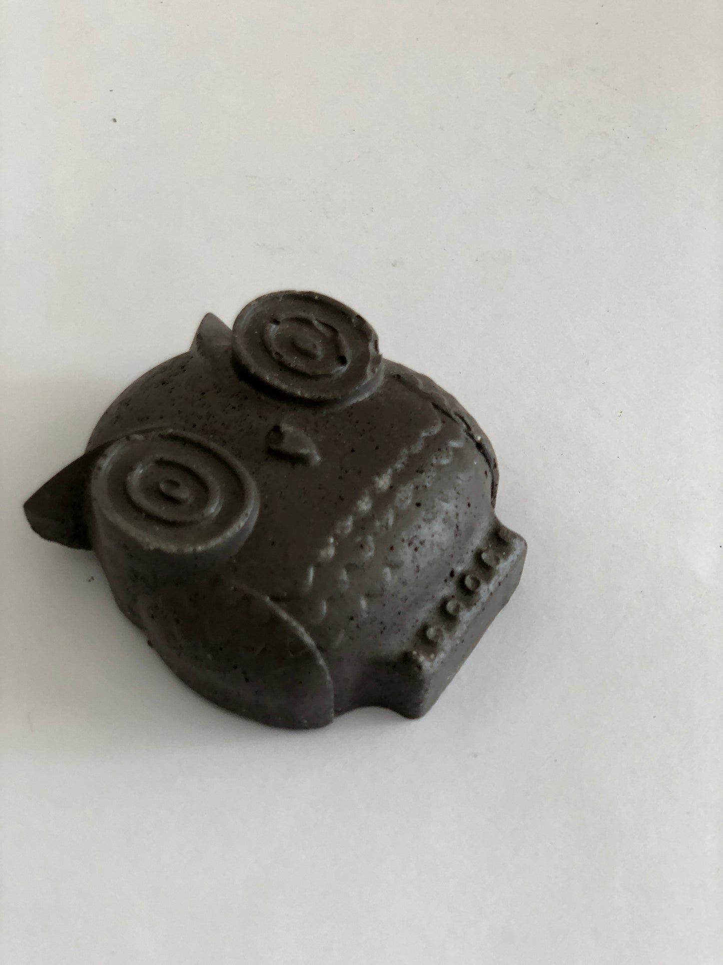 RL Stone Concrete Design - Owl Paper Weight / Wall Ornament