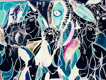 Kelvin Ndonda - " A Woman Under The Influence" - Original Print - (A3 , Gloss & Archival Paper)