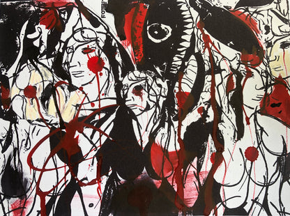 Kelvin Ndonda - " A Woman Under The Influence" - Original Print - (A3 , Gloss & Archival Paper)