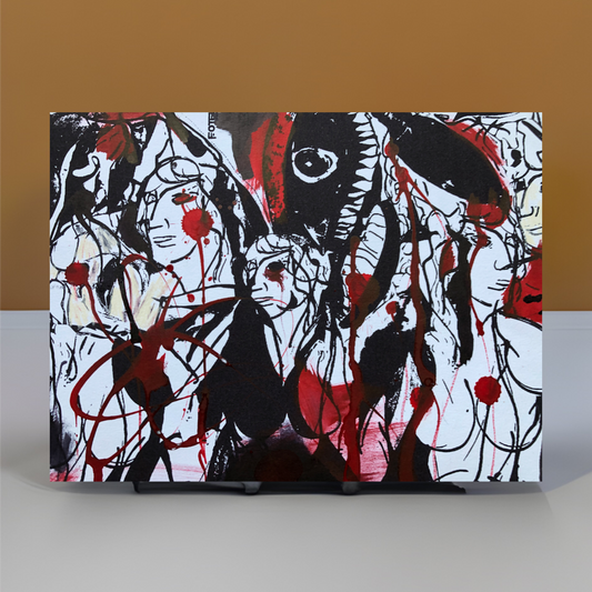 Kelvin Ndonda - " A Woman Under The Influence" - Original Print - (A3 , Gloss & Archival Paper)