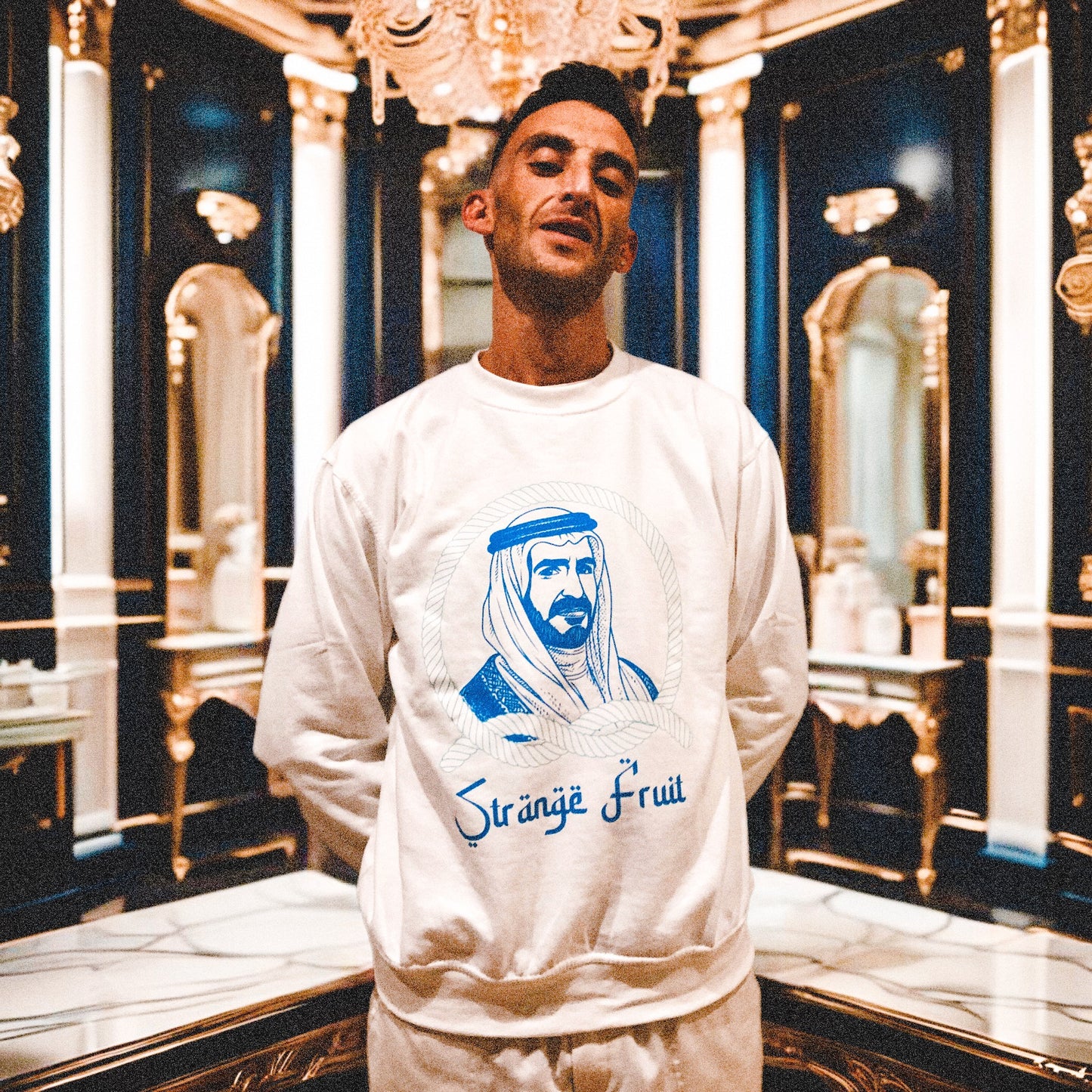 Strange Fruit - Arab Money - White Sweat Shirt - Unisex