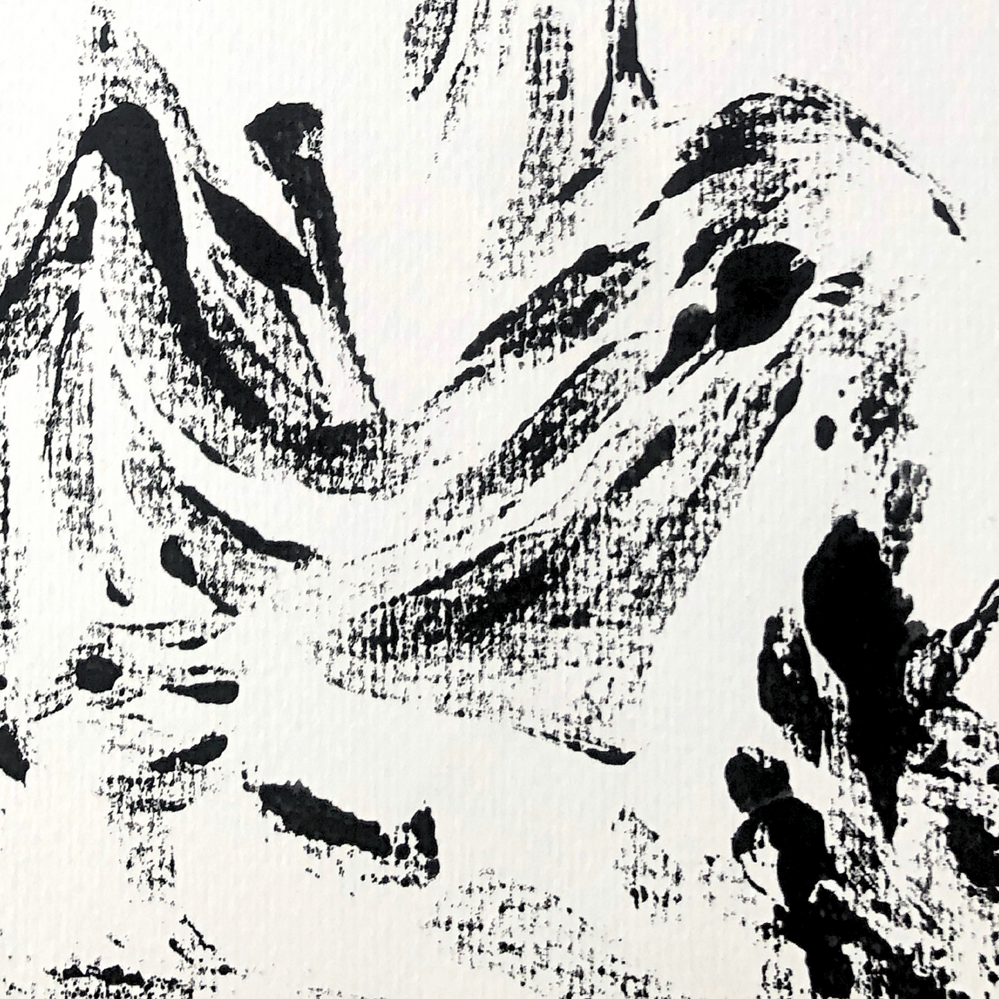 Niqab I - Montle Moorosi - Original Monotype Print