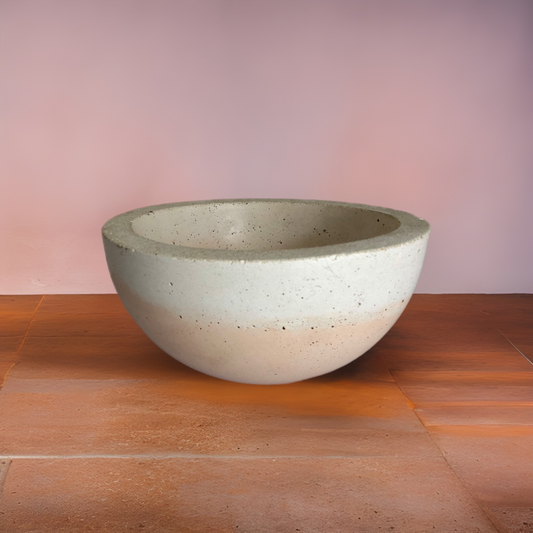 RL Stone - Round Concrete Bowl Planters
