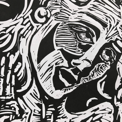 Aergia - Balthazar Erasmus (Limited Edition, Original Lino Cut Prints)