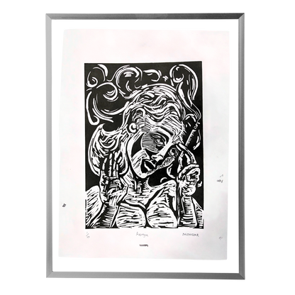 Aergia - Balthazar Erasmus (Limited Edition, Original Lino Cut Prints)